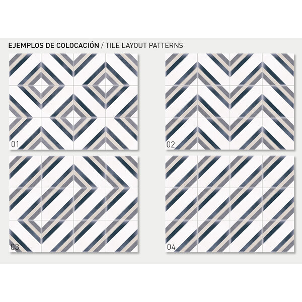 Grespania Liceo 04 Azul, afname per doos van 1,4 m²