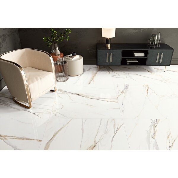 Grespania Calacata Gold 59X119 gepolijst, afname per doos van 1,4 m²