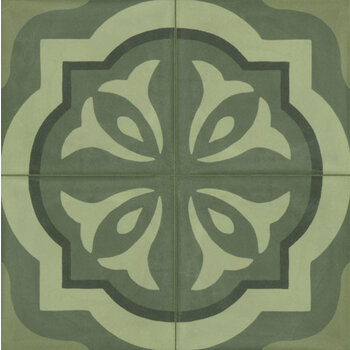 Marazzi D_Segni 20x20 Blend tappeto 3 M60H Verde, 4 dozen a 0,96 m² -> 20% korting