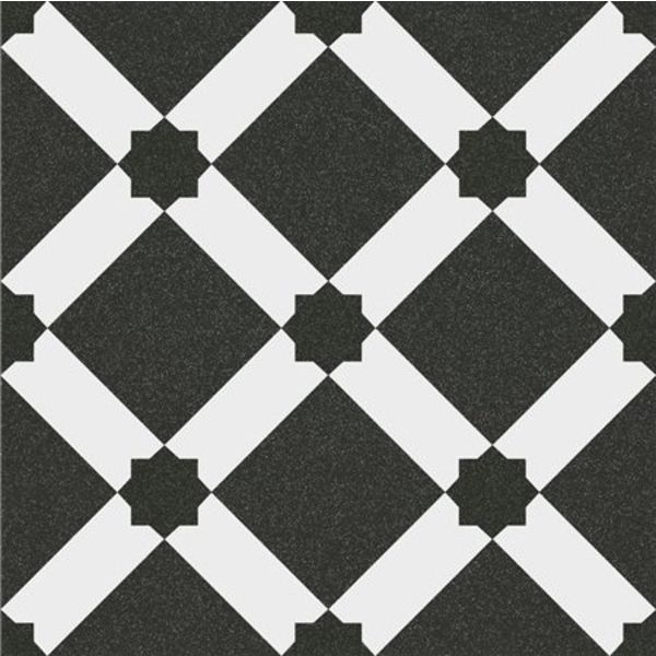 Vives 1900 Palau grafito 20x20, afname per doos van 1 m²