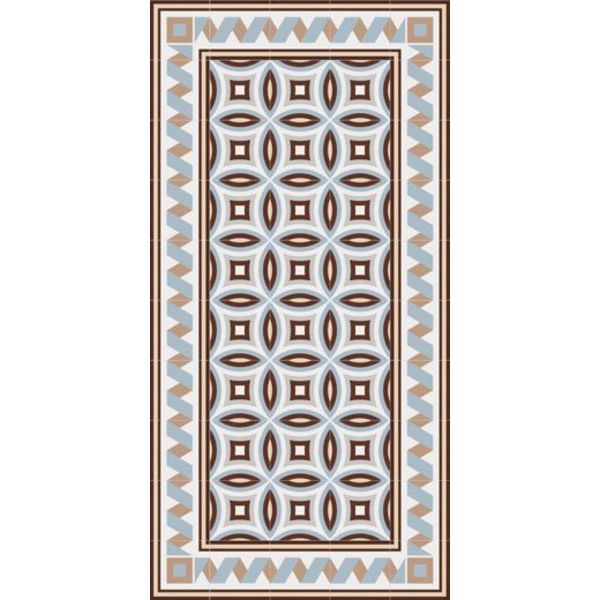 Vives 1900 Dorda celeste 20x20, afname per doos van 1 m²