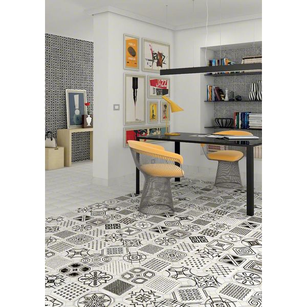 Vives Vodevil Variette Sombra 20x20, afname per doos van 1 m²