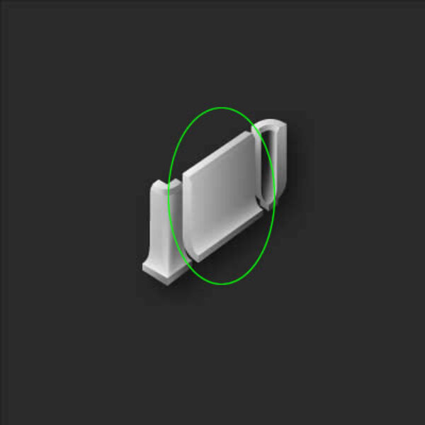 Winckelmans Accessoires 10x10 cm, #11 holplint, vlak, all colours (All Colours), afname per doos van 4 m¹