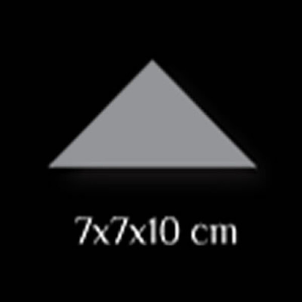 Winckelmans Triangle 7x7x10 cm, vlak, rechthoekige driehoek, all colours (All Colours), afname per doos van 0,123 m²