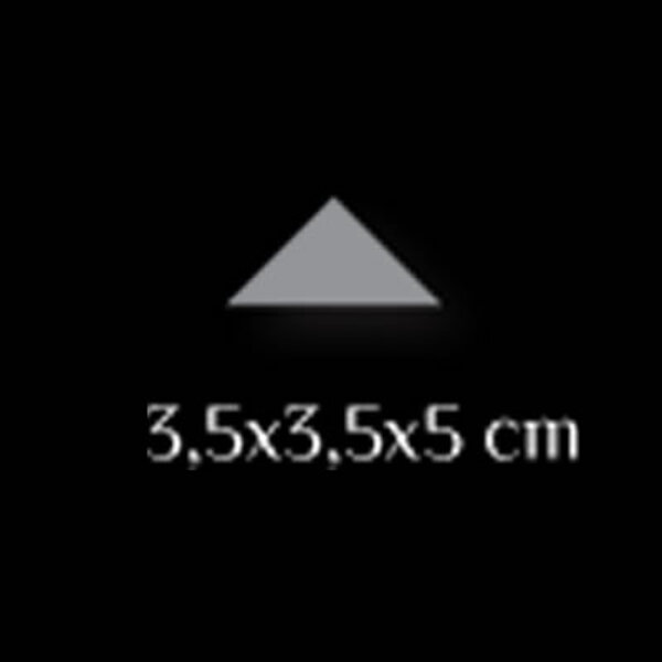 Winckelmans Triangle 3,5x3,5x5 cm, rechthoekige driehoek, all colours (All Colours), afname per doos van 0,061 m²