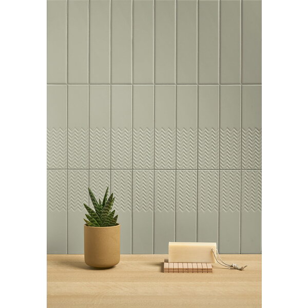 41ZERO42 Biscuit Plain Salvia 5x20, afname per doos van 0,46 m²
