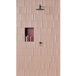 41ZERO42 Biscuit Plain Bordeaux 5x20, afname per doos van 0,46 m²