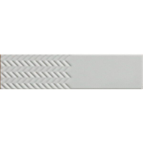 41ZERO42 Biscuit Waves Bianco 5x20, afname per doos van 0,46 m²