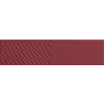 41ZERO42 Biscuit Waves Bordeaux 5x20, afname per doos van 0,46 m²