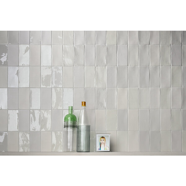 41ZERO42 Hops Lux Bianco 7,5x15, afname per doos van 0,405 m²