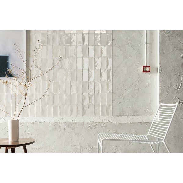 41ZERO42 Hops Lux Matte Bianco 7,5x15, afname per doos van 0,405 m²