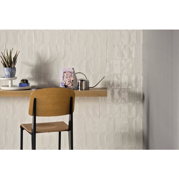 41ZERO42 Hops Lux Matte Bianco 7,5x15, afname per doos van 0,405 m²