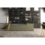 Tau Murano Olive 7,5x30, afname per doos van 0,59 m²