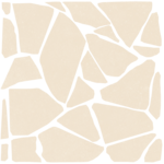 41ZERO42 Nok Ivory Crock Mosaic 40x40, afname per doos van 4 stuks