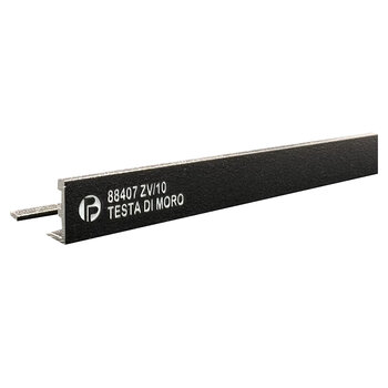 Profilpas tegelprofiel Listone Dark Brown a 270 cm, aluminium gecoat