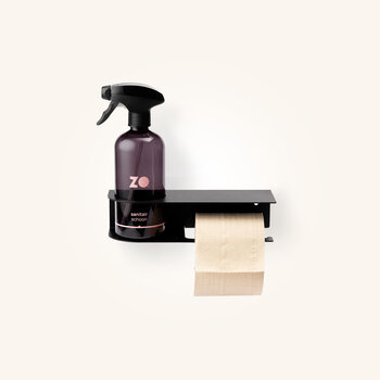 Zo toiletrolhouder rechts voor je sprayer