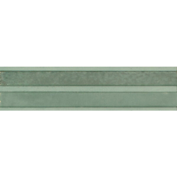 Marazzi Lume 6x24 MP9C Turquoise 3D Rake, afname per doos van 0,72 m²