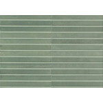 Marazzi Lume 6x24 MP9C Turquoise 3D Rake, afname per doos van 0,72 m²