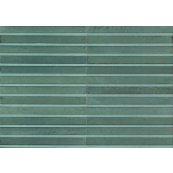 Marazzi Lume 6x24 MP9M Emerald 3D Rake, afname per doos van 0,72 m²