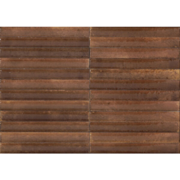 Marazzi Lume 6x24 MP9K Caramel 3D Swing, afname per doos van 0,72 m²