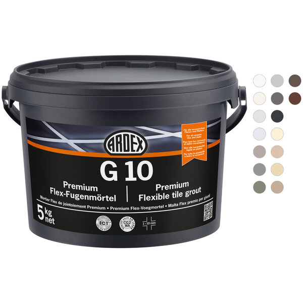 G10 grijs voegmortel a 5 kg