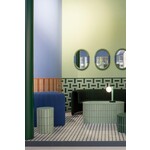 Quintessenza Färgblock Smeraldo Lucido 5x15, afname per doos van 0,6 m²