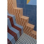 Quintessenza Färgblock Borgogna Lucido 5x15, afname per doos van 0,6 m²