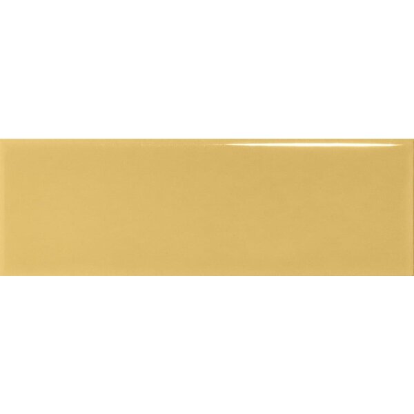 Quintessenza Färgblock Senape Lucido 5x15, afname per doos van 0,6 m²