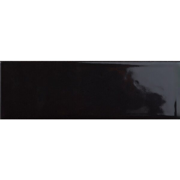 Quintessenza Färgblock Nero Lucido 5x15, afname per doos van 0,6 m²