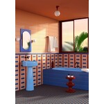 Quintessenza Färgblock Cipria Matt 5x15, afname per doos van 0,6 m²