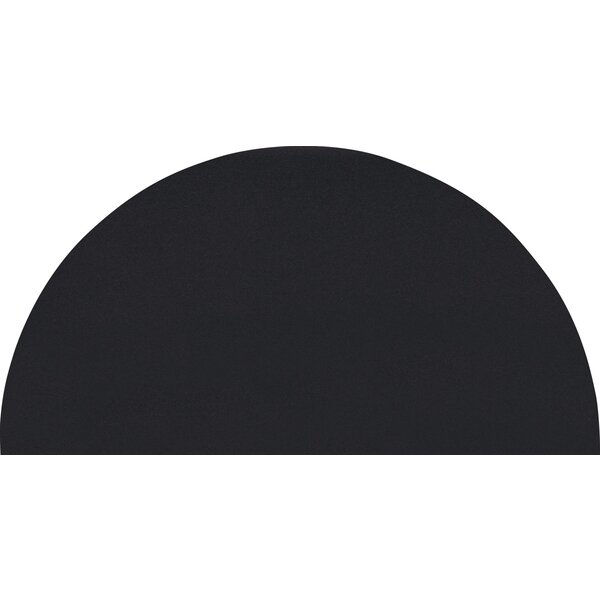 Quintessenza Färgblock Decoro Cirkel-In Nero Matt 6,5x13,5 set van 12