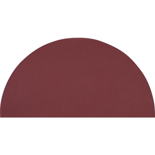 Quintessenza Färgblock Decoro Cirkel-In Borgogna Matt 6,5x13,5 set van 12