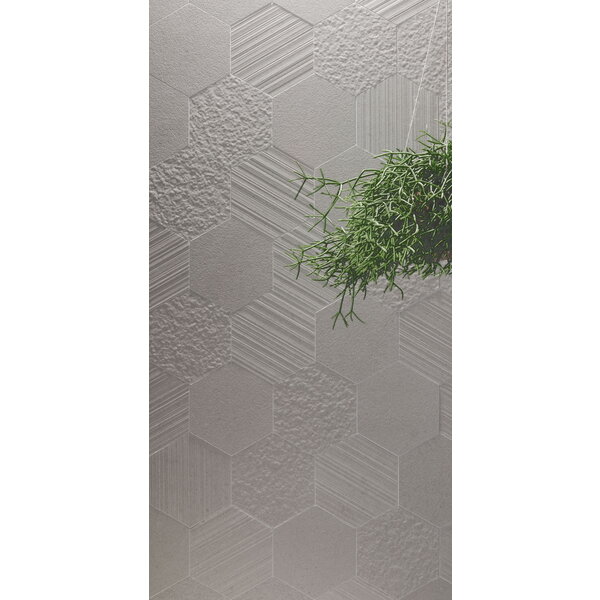 41ZERO42 Otto Bianco Esagona Mix, afname per doos van 0,62 m²