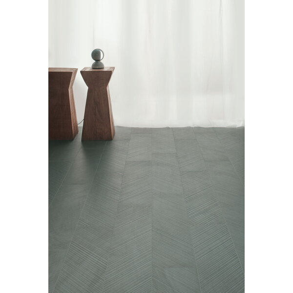 41ZERO42 Pietre41 Chevron Hipster Grey 20x80, afname per doos van 0,96 m²