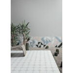 41ZERO42 Futura Half Blue mat 15x15, afname per doos van 0,5 m²