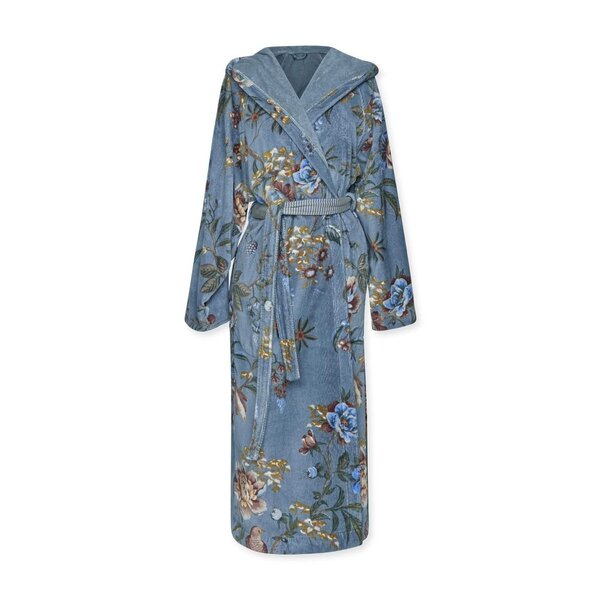 Pip Studio Secret Garden badjas blauw