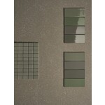 41ZERO42 Cosmo Brick Matte Verde 6,5x15, afname per doos van 1 m²