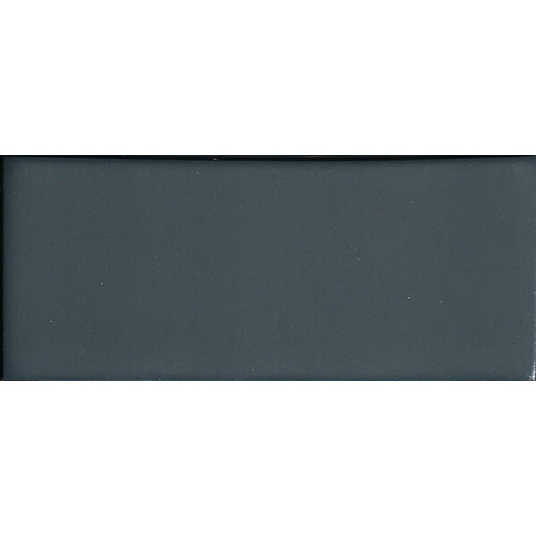 41ZERO42 Cosmo Brick Matte Blu-Nero 6,5x15, afname per doos van 1 m²