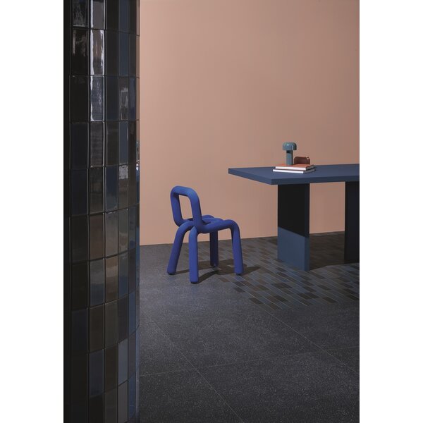 41ZERO42 Cosmo Brick Matte Blu-Nero 6,5x15, afname per doos van 1 m²