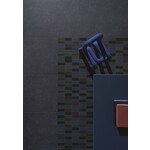 41ZERO42 Cosmo Brick Matte Blu-Nero 6,5x15, afname per doos van 1 m²