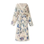 Pip Studio Secret Garden badjas wit/blauw
