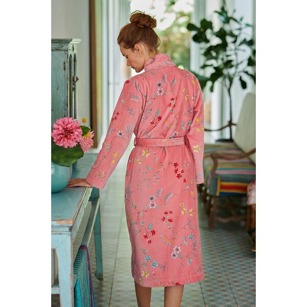 Pip Studio Les Fleurs badjas roze