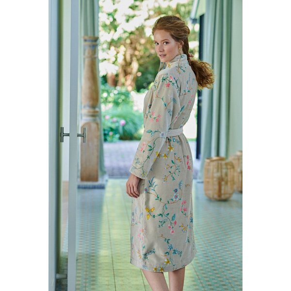 Pip Studio Les Fleurs badjas khaki