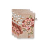 Pip Studio Secret Garden washandje 16x22 cm  set van 3