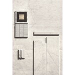 41ZERO42 Italic Carrara Mosaic Mix A, afname per doos van 30x30, afname per doos van 11 stuks