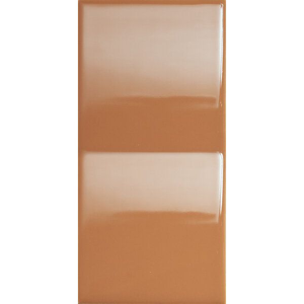 41ZERO42 Mou Caramel Glossy mix 6,2x12,5, afname per doos van 0,51 m²