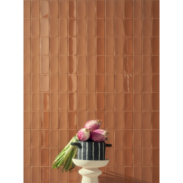 41ZERO42 Mou Caramel Matte 6,2x12,5, afname per doos van 0,58 m²