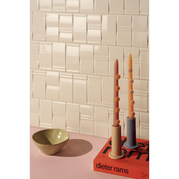 41ZERO42 Mou Butter Glossy mix 6,2x12,5, afname per doos van 0,51 m²