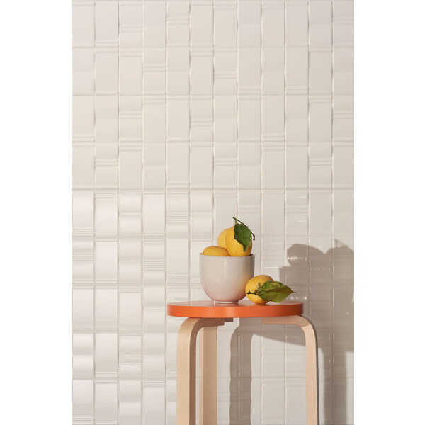 41ZERO42 Mou Milk Glossy mix 6,2x12,5, afname per doos van 0,51 m²