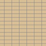 Winckelmans Rectangles 5x10 cm, kruisvoeg, vlak, cognac (COG), 9 mm dik, afname per doos van 0,581 m²